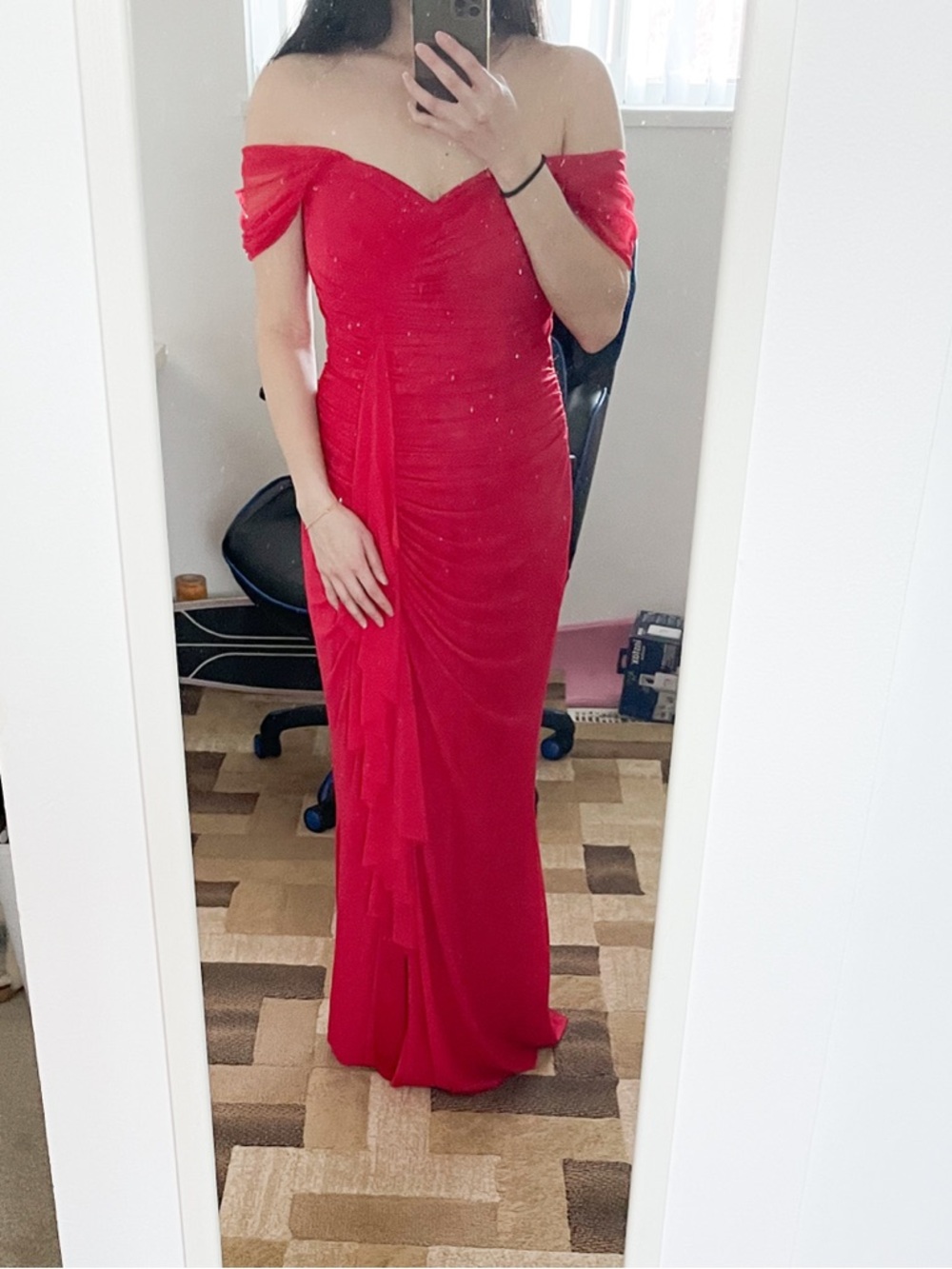 Red Evening Gown